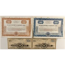 Mining Stock Certificate Group