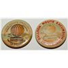 Image 1 : Pacific Electric Railway Balloon Route Excursion Trolley Trip Advertising Pins Group 2