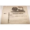 Image 1 : Early Lawrenceburgh & Indianapolis Rail-road Co. Stock Certificate w/ great vignette