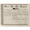 Image 1 : Western Rail Road Corporation signed by Josiah Quincy