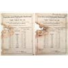 Image 1 : Eureka and Palisade 1901 original time table