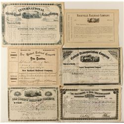 Railroad Variety Lot: 1800's