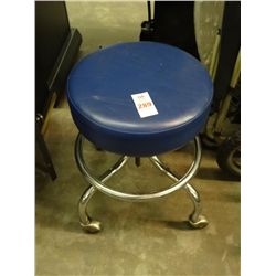 Blue Shop Stool