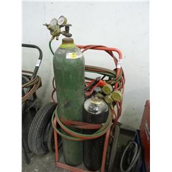 Oxy Acetylene Dolly - No Shipping Unknown if Tanks are Rentals