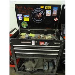 US General 4 Drawer Flip Top Tool Box