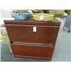 Image 1 : Mahogany Lateral File Cabinet