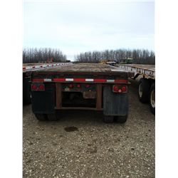 Roussy Tandem Axle Flat Deck Trailer