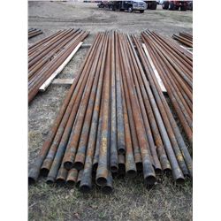 30 lengths of 3" pipe