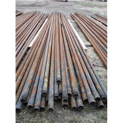 30 lengths of 3" pipe