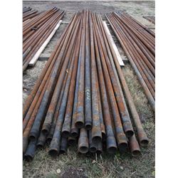 30 lengths of 3" pipe