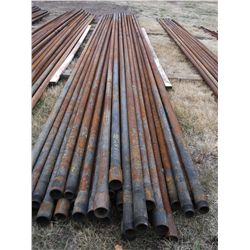 30 lengths of 3" pipe