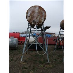 500 Gallon Fuel Tank and Stand