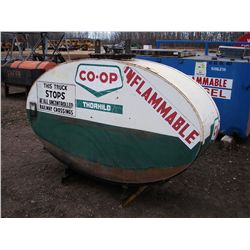 Co-op Oval Fuel Tank