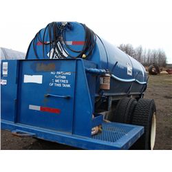 1000 Gallon Fuel Tank with Trailer