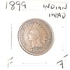 Image 1 : 1899 INDIAN HEAD PENNY RED BOOK VALUE $7.00+ *NICE EARLY FINE GRADE*!! PENNY CAME OUT OF SAFE!!