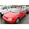 Image 1 : 2002 VOLKSWAGON GOLF VIN 9BWBK21J424028889