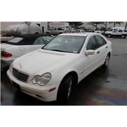 2003 MERCEDES C240 VIN WDBRF61J73F296800