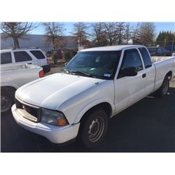 2001 GMC SONOMA SL VIN 1GTCS19W11K113420