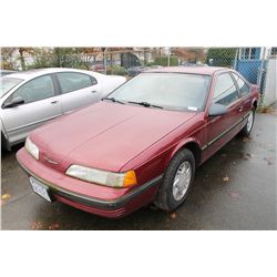 1990 FORD THUNDERBIRD VIN 1FABP6046LH195186