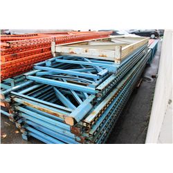 20 ASSORTED PALLET RACKING UPRIGHTS