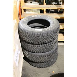 SET OF 4 SNOW TIRES