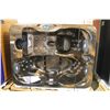 Image 1 : CAL SPAS ZONE SERIES HOT TUB, 84X64X32 PREFERRED TEAK CABINET WITH COPPER MATTE INTERIOR C/W