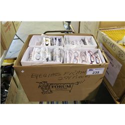 BOX OF READING GLASSES