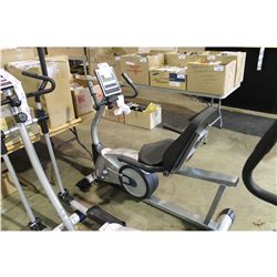 MODEL CF 920 RECUMBENT BIKE