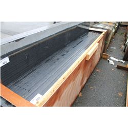 BLACK 9'X 27" GRANITE COUNTER TOP