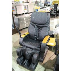 MODEL SL-A12 BLACK LEATHER FULL BODY MASSAGE CHAIR