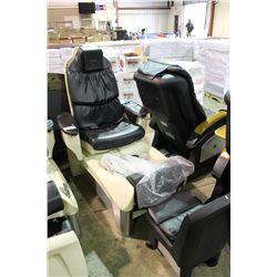 EURO TOUCH MASSAGING PEDICURE CHAIR WITH TECH SEAT