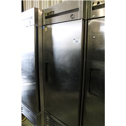 TRUE SINGLE DOOR STAINLESS MOBILE REFRIGERATOR