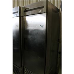 TRUE SINGLE DOOR STAINLESS MOBILE REFRIGERATOR