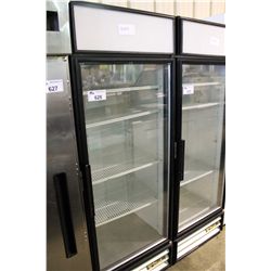 TRUE SINGLE GLASS DOOR COOLER