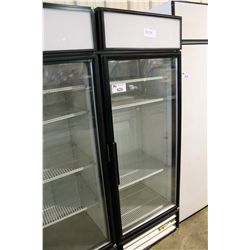 TRUE SINGLE GLASS DOOR COOLER