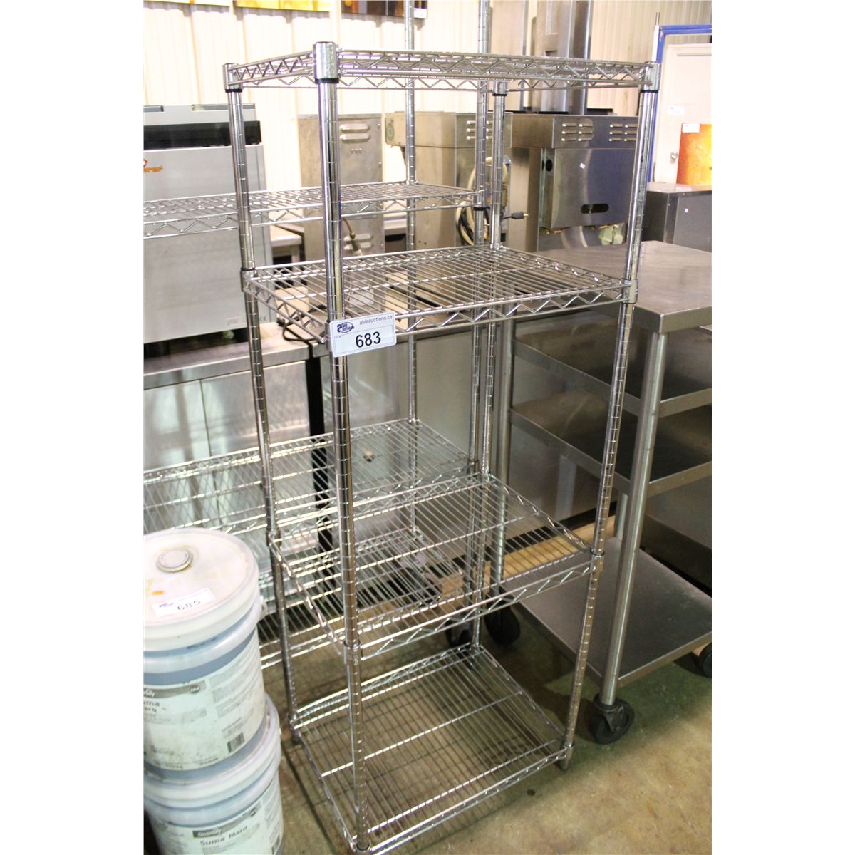 4 TIER METRO RACK - Able Auctions
