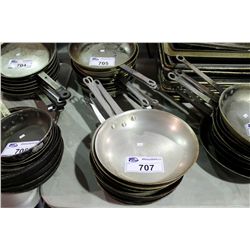 LOT OF FRYING PANS