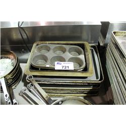 LOT OF BAKING TRAYS