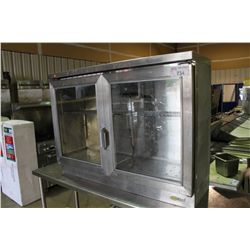 QUEST STAINLESS STEEL  2 DOOR  WARMING CABINET