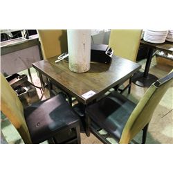 MEDIUM DARK RESTAURANT TABLE