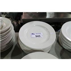 LOT OF LARGE ROUND PLATES