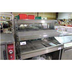 MERCO CURVED GLASS FOOD WARMER DISPLAY