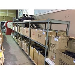 6 SECTIONS OF EZ RECT SHELVING