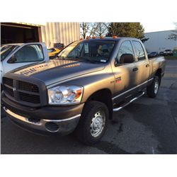 2007 DODGE RAM 2500 VIN 3D7KS28D17G728167