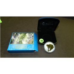 2010 1 oz Gilded Silver Koala Coin - with Box and
