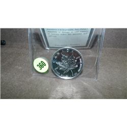 2010 5 Dollars Royal Canadian Mint Maple Leaf Piedfort
