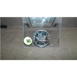 2010 5 Dollars Royal Canadian Mint Maple Leaf Piedfort
