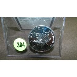 2010 5 Dollars Royal Canadian Mint Maple Leaf Piedfort