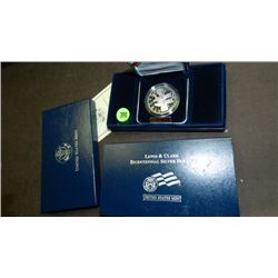 2004 LEWIS AND CLARK BICENTENNIAL COMMEMORATIVE SILVER