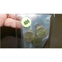 Group of foreign coins